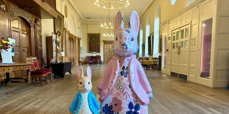 Peter Rabbit sculpture trail