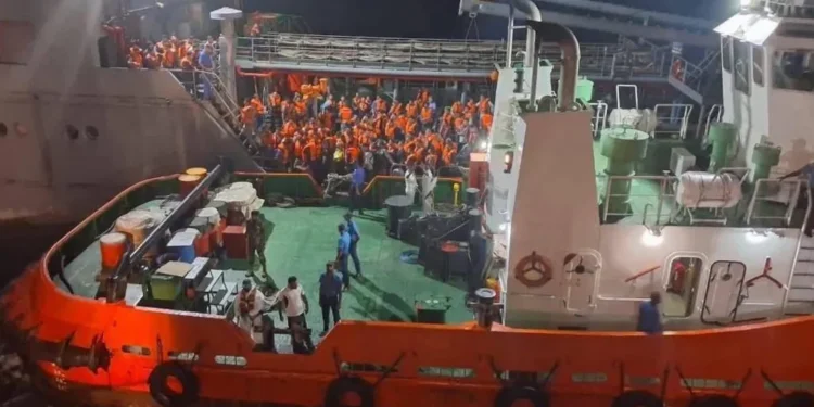 Sri Lanka Iranian vessel control