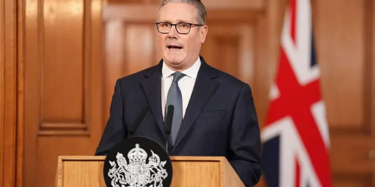 Starmer Trump Middle East defensive operation