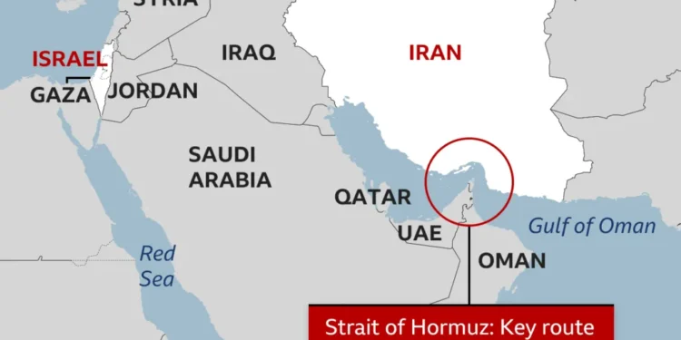Strait of Hormuz Iran global oil corridor