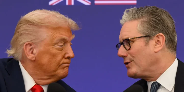 Trump Starmer Iran strikes divergence