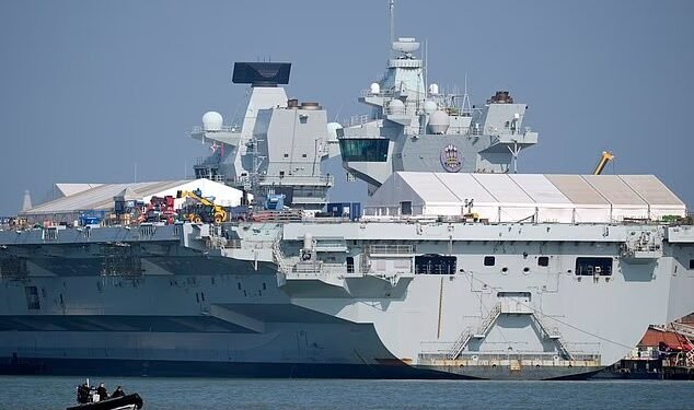 UK Prepares Aircraft Carrier for Middle East Crisis