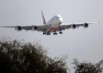 UK government first Middle East evacuation flight