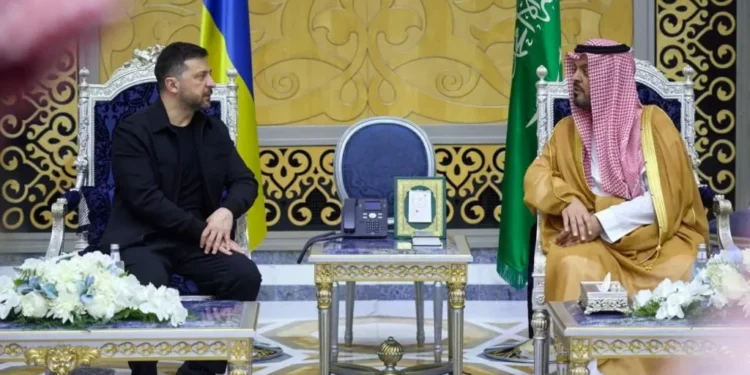 Zelensky visits Saudi Arabia after offering Ukraine’s drone expertise