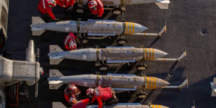 depleted weapons stockpiles Iran conflict