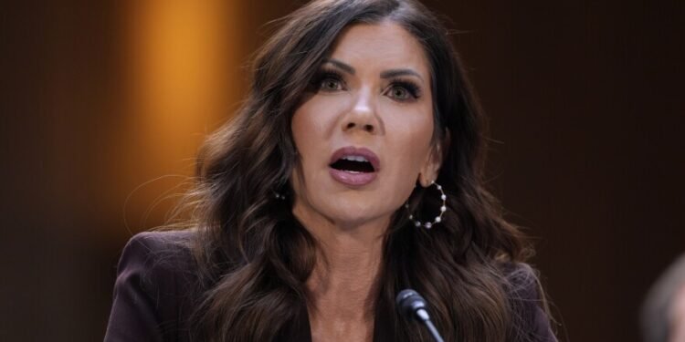 Trump fires Kristi Noem