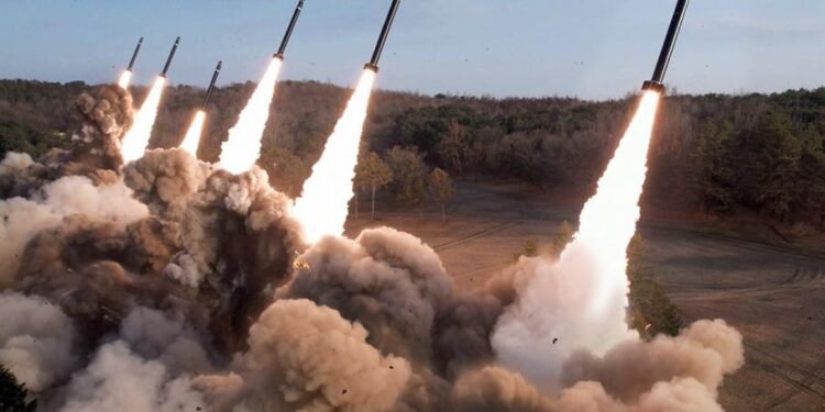 North Korea Fires Missiles Amid US-South Korea Drills