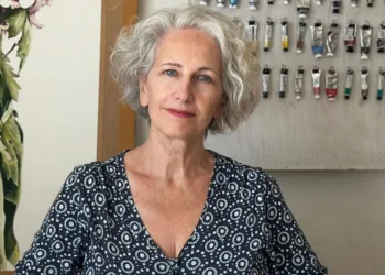 rose‑themed stamps artist