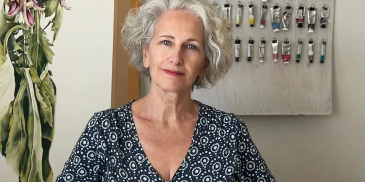 rose‑themed stamps artist