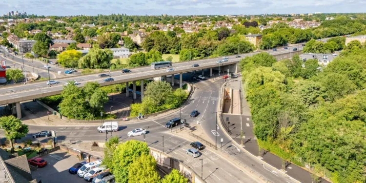 A40 Westway reopening April 2026