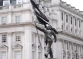 Banksy statue London Southwark signature 2026