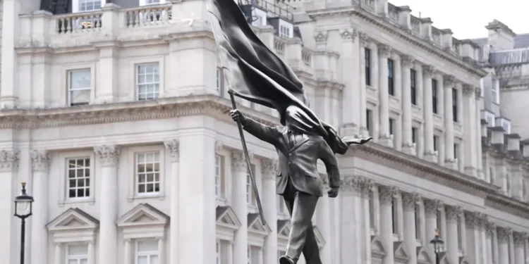 Banksy statue London Southwark signature 2026