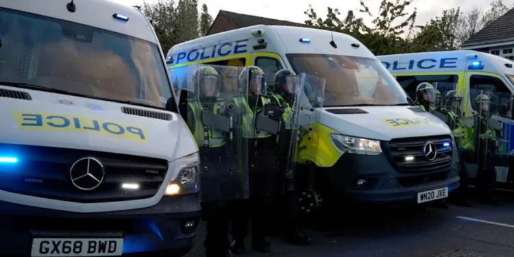 Epsom rape protest arrests 2026