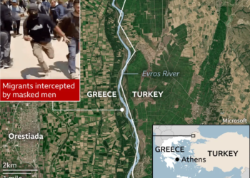 Greek Border Pushbacks 2026: Masked Migrants