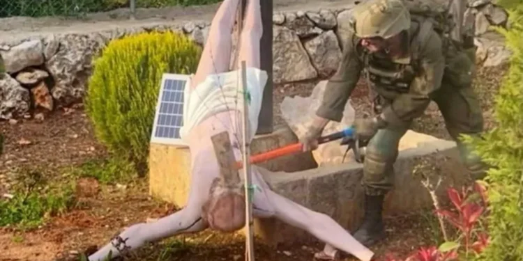 IDF Confirms Vandalism of Jesus Statue: Netanyahu Condemns