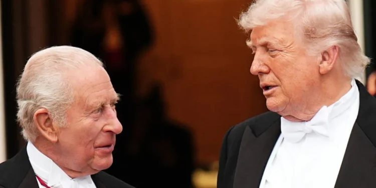 King Charles US visit 2026 Trump Congress