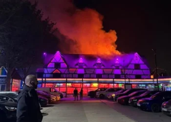 Pink Punters fire Milton Keynes arson arrest April 2026