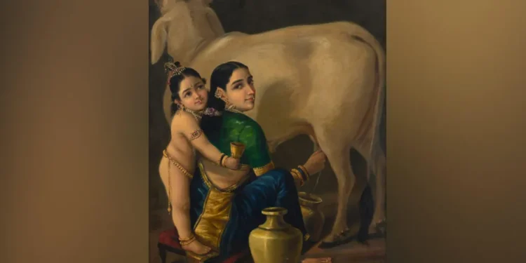 Raja Ravi Varma Painting Record Sale: Yashoda
