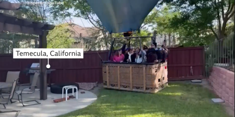 Temecula Hot Air Balloon Emergency Landing: 13 People Landed