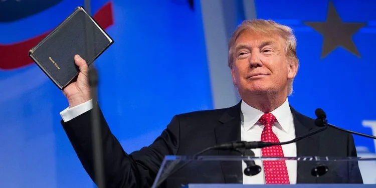 Trump Bible reading marathon April 2026