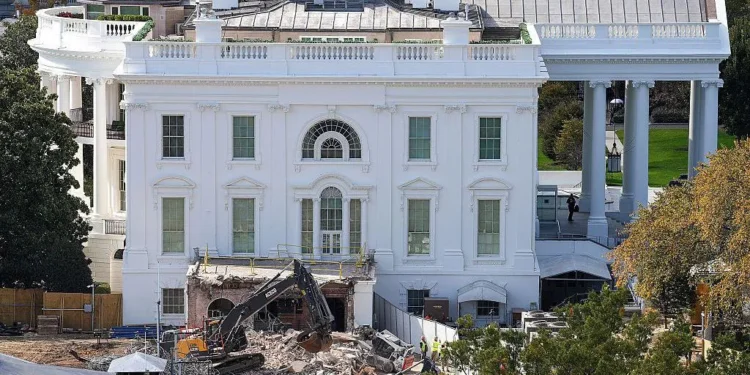 Trump White House Ballroom Construction Halted Judge 2026