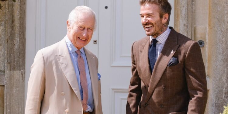 Beckham Joins King’s Chelsea Flower Show Team