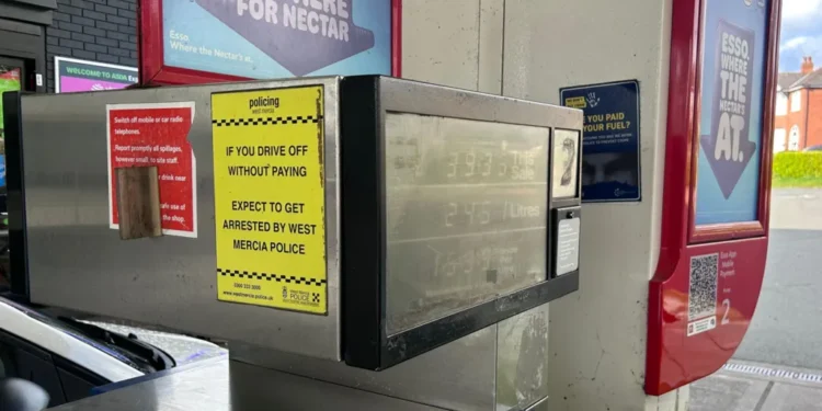petrol station fuel thefts rising UK 2026