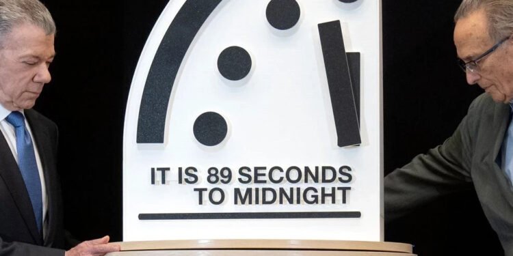 Doomsday Clock Nears Midnight Amid Global Crises