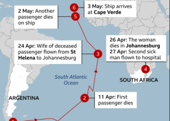 MV Hondius hantavirus cruise ship Canary Islands 2026