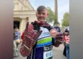 Mark Stevens Spider-Man marathon runner Leo tribute 2026