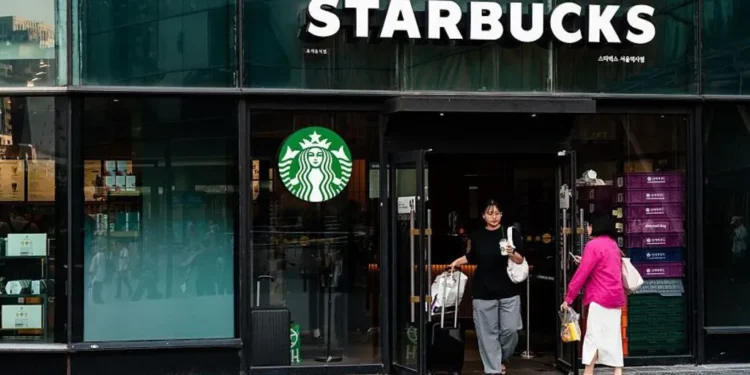 Starbucks Korea CEO fired Tank Day promotion 2026