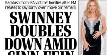 Swinney's Sinn Fein comment and Burnham's battle lines 2026