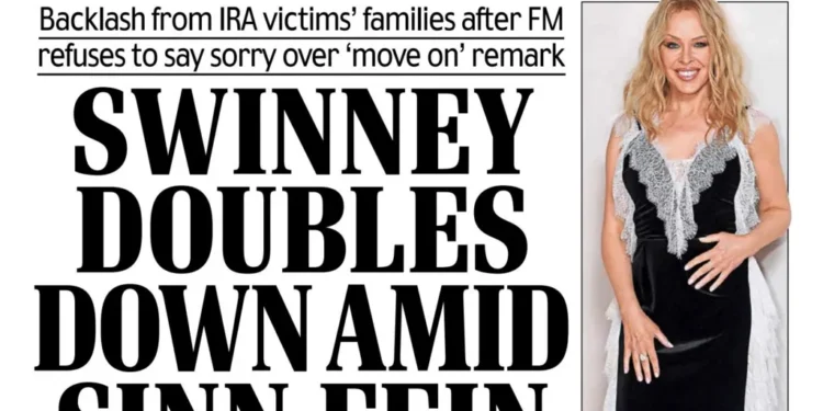 Swinney's Sinn Fein comment and Burnham's battle lines 2026