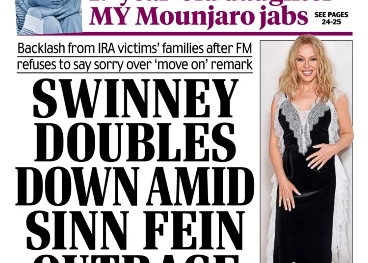 Swinney's Sinn Fein comment and Burnham's battle lines 2026