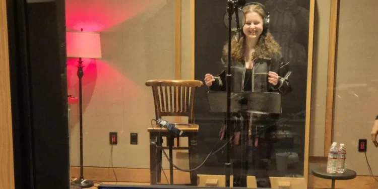 TikTok kitchen singer LA recording studio 2026