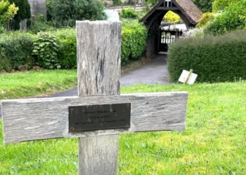 Wilhelm Reuhl German gunner headstone Porlock 2026