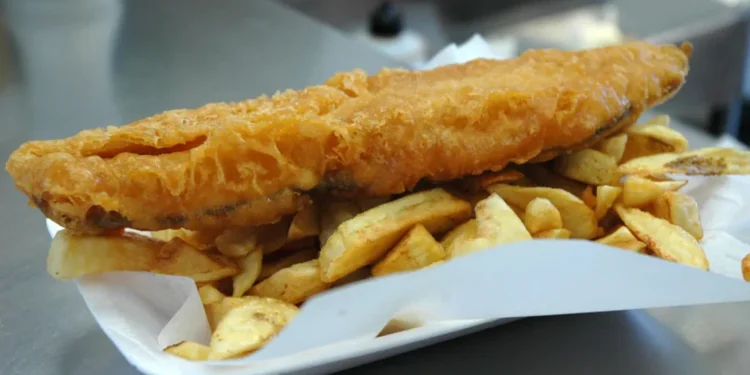 chippies sell catfish traditional fish supper 2026 basa