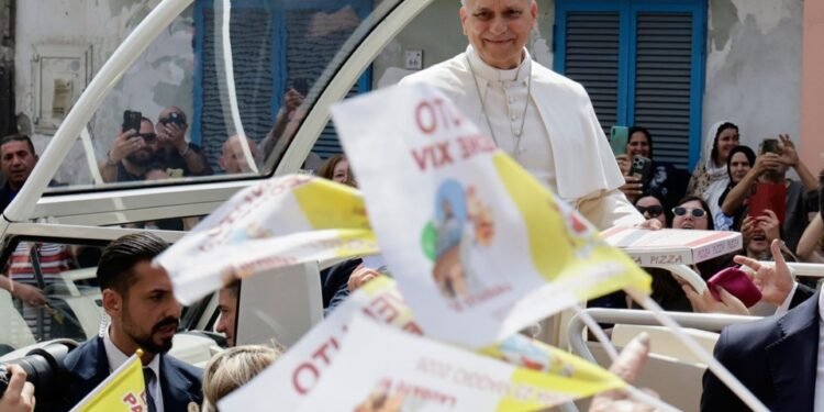 Pope Meets Families in Italy Toxic Waste Zone