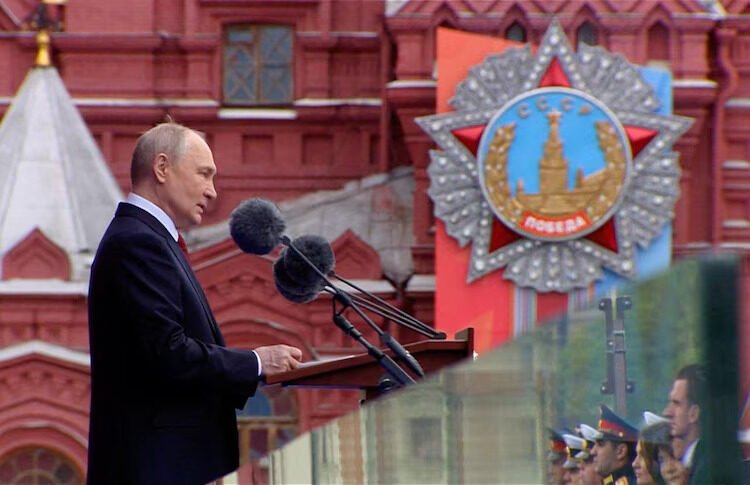 Putin Declares Russia Victory at Scaled Victory Day Parade