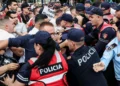 Albania luxury resort protests