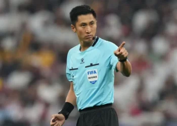China fans World Cup referee red cards