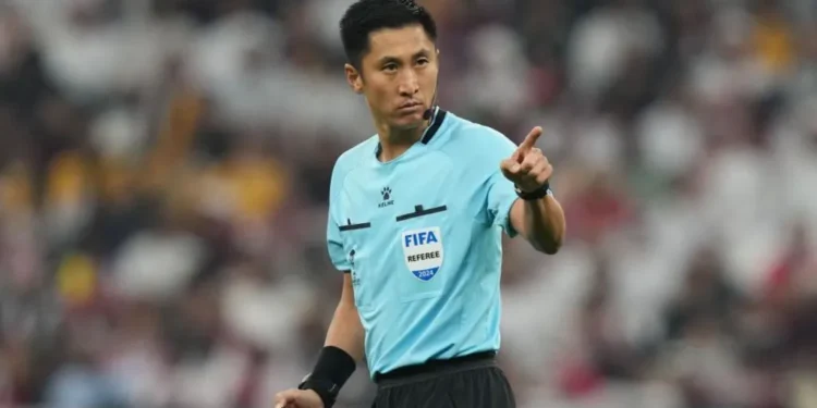 China fans World Cup referee red cards