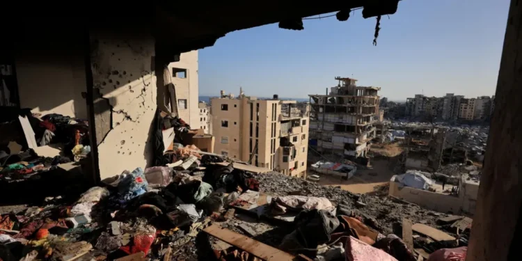 Israeli strikes Gaza City