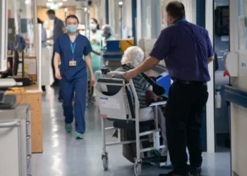 NHS corridor care patients daily