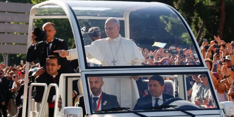 Pope Madrid Mass