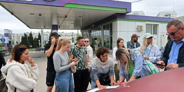 Russia fuel crisis Ukraine occupied territories strikes