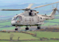 Royal Navy Helicopter Crashes Into Field in Devon