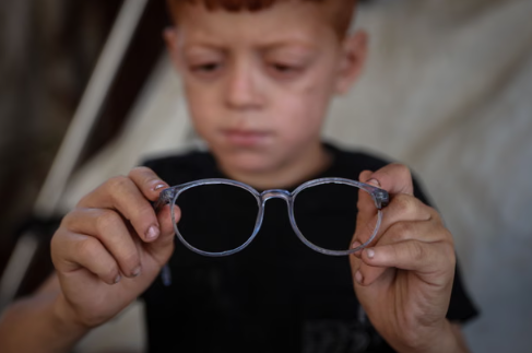 Vision Lost Amid the Rubble of Modern Conflict