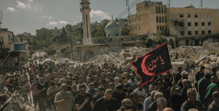 Grief and Devotion Amidst the Rubble of Nabatieh
