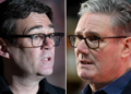 Starmer Set to Announce Exit Plan as Burnham Eyes No 10